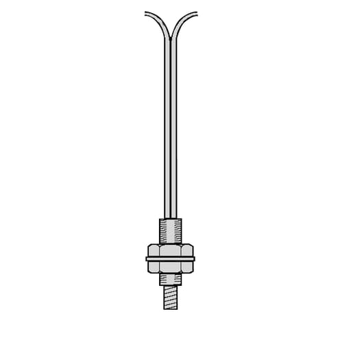 TESENSOR - TEC XUFN05323 Photoelectric sensors XU, plastic fibre optic for sensor, diffuse, positioning, standard, 2 m, Sn60mm