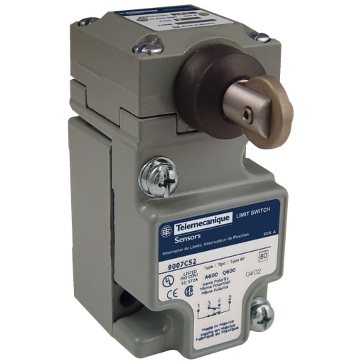TESENSOR - TEC Sensors 9007C52F Limit switch, 9007, 600 V 10amp c +options