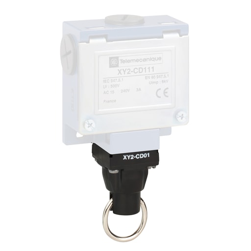 TESENSOR - TEC XY2CD01 Head for simple rope pull switch, TEC Emergency stop rope pull switches XY2C, XY2Cd11 cable sw 240 VAC 10 A