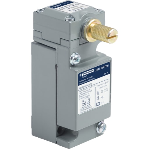 TESENSOR - TES 9007C66B1S22 NEMA limit switch, 9007C, heavy duty, standard, spring return lever, special