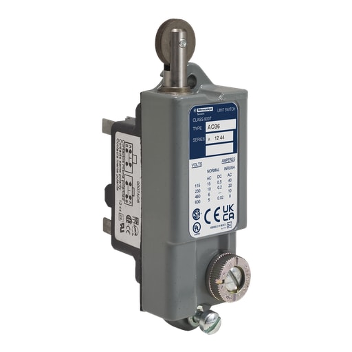 TESENSOR - TES Sensors 9007AO36 Limit switch, 9007, 600 VAC 15amp ao +options