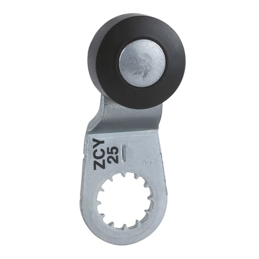 TESENSOR - TEC ZCY25 Limit switch lever, Limit switches XC Standard, ZCY, thermoplastic roller