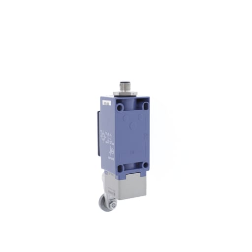 TESENSOR - TEC XCKJ10513D Limit switch, XC Standard, XCKJ, steel roller lever, 1NC+1 NO, snap action, M12