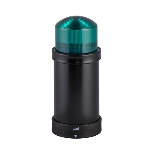 Square-D / Schneider - Square D XVBC8B3 70 mm 24 VDC 850 mA 10 W Green Polycarbonate Strobe LED Beacon Lens Unit