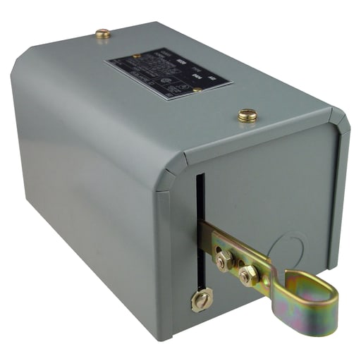 TESENSOR - TEC 9038AG1N5 Mechanical alternator, Square-D Pumptrol, open tank, NEMA 1, pedestal mounted, 4NC DPST DB contacts