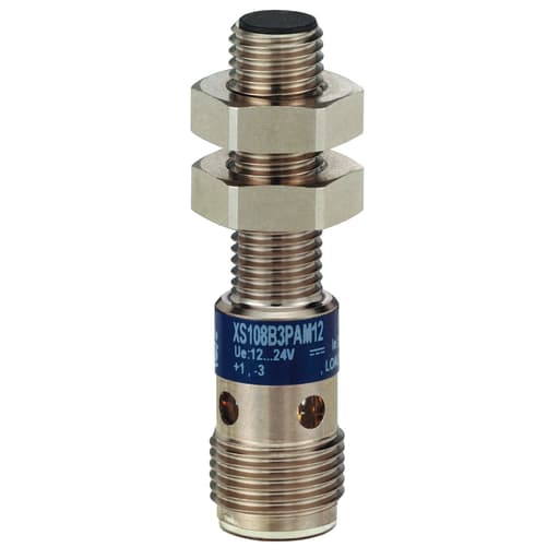 TESENSOR - TES XS108B3PAM12 inductive sensor XS1 M8, L45mm, stainless, Sn2.5mm, 12..24VDC, M12