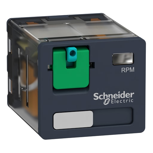 Square-D / Schneider - Square D RPM31BD 24 VDC 15 Amp 3NO 3NC Din Rail/Panel Mount Plug-In Relay
