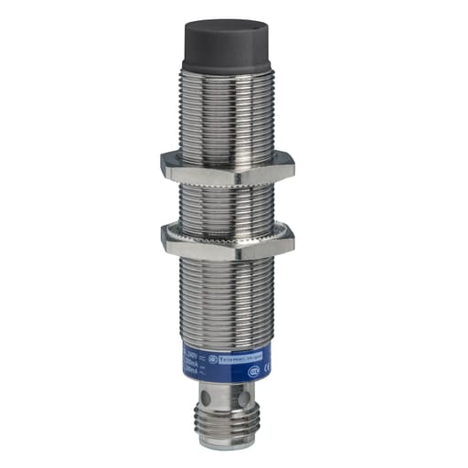 TESENSOR - TES XS618B4MAU20 Inductive proximity sensors XS, inductive sensor XS6 M18, L72mm, brass, Sn12mm, 24...240VAC/DC, 1/2"