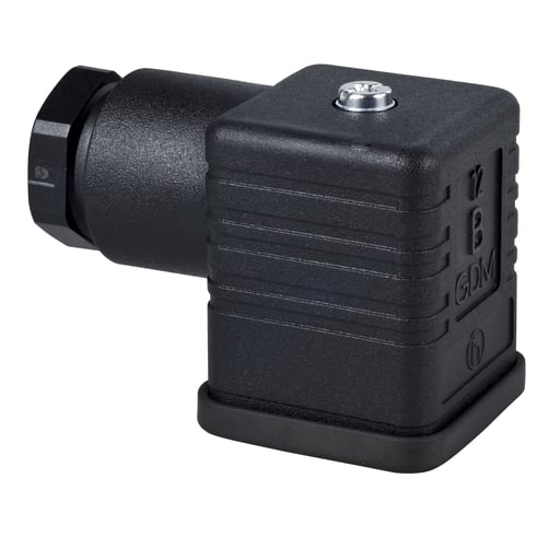 TESENSOR - TES XZCC43FCP40B Female, DIN 43650 A, 4 pin, elbowed connector, cable gland Pg 11