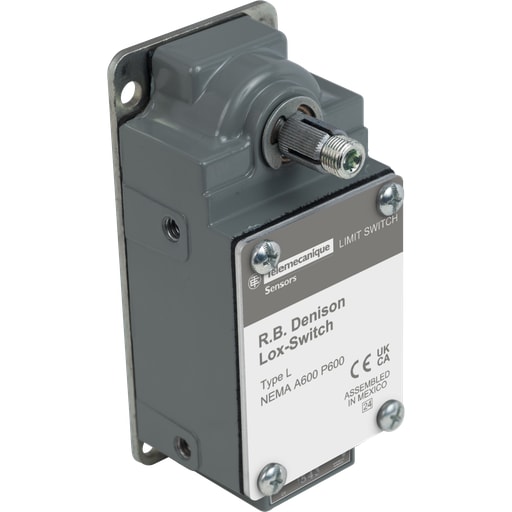 TESENSOR - TEC L100WS2M1 Limit switch, L100/300, L525, 600 V 10amp type l +options