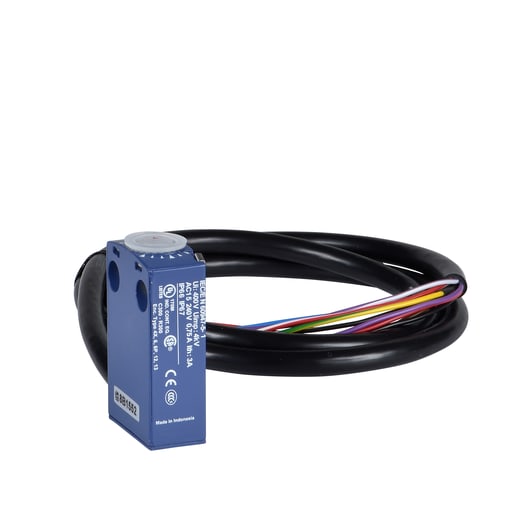 TESENSOR - TEC ZCMD41L1 Limit switch body, Limit switches XC Standard, ZCMD, 2NC+2 NO, silver, snap action, connection, 1 m