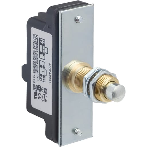 TESENSOR - TEC Sensors 9007AP221 Snap limit switch, 9007, 600 VAC 15amp ap +options