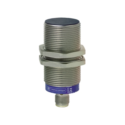 TESENSOR - TES XS630B1MAU20 Inductive proximity sensors XS, inductive sensor XS6 M30, L73mm, brass, Sn15mm, 24...240VAC/DC, 1/2"