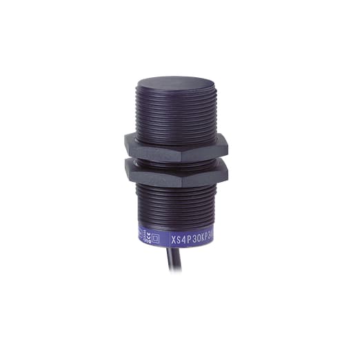 TESENSOR - TES XS4P30MA230 Inductive proximity sensors XS, inductive sensor XS4 M30, L62mm, PPS, Sn15mm, 24...240VAC/DC, cable 2 m
