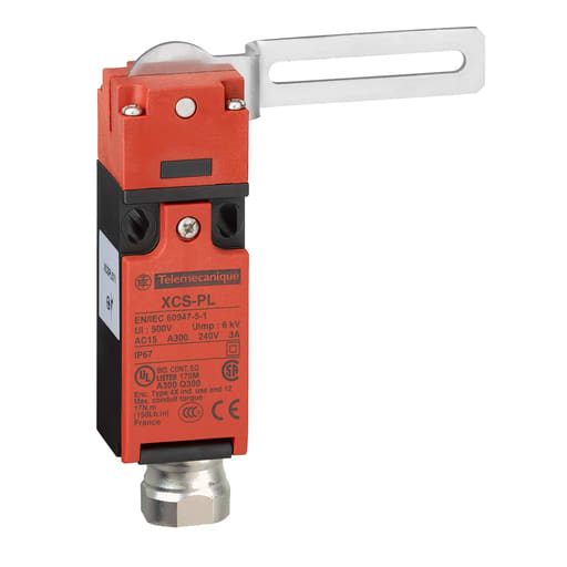 TESENSOR - Square D XCSPL573 1.18 x 1.18 x 6.34 Inch 240 VAC 10 Amp 1NO 1NC Plastic Enclosure Safety Interlock Switch