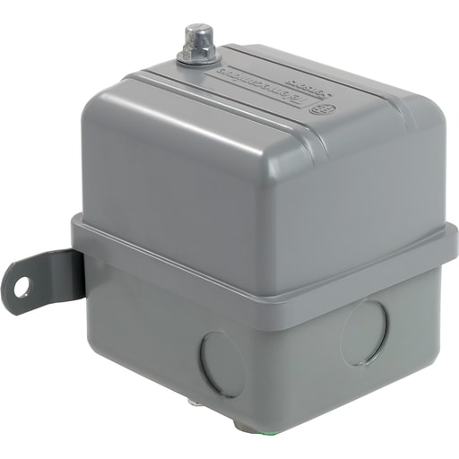 TESENSOR - TEC 9013GHG5S2J62 Square-D Pumptrol, pressure switch 480 VAC 10 A g special