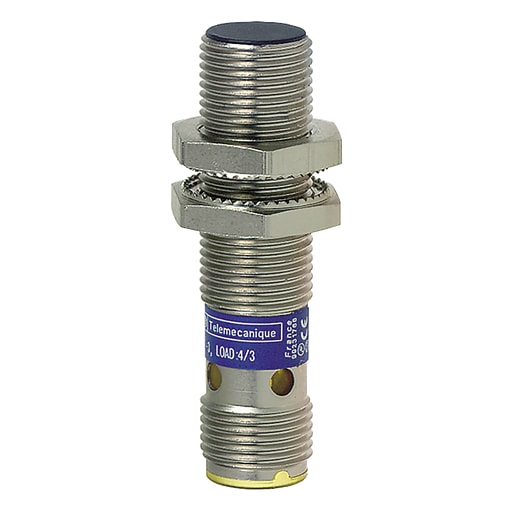 TESENSOR - TES XS1N12PC410D inductive sensor XS1 M12, L48mm, brass, Sn2mm, 12..24VDC, M12