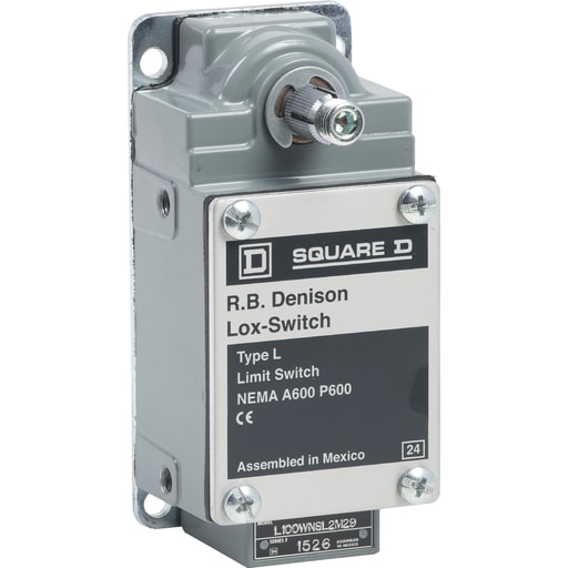 TESENSOR - TEC L100WNSL2M29 Limit switch, L100/300, 600 V 10amp type l +options