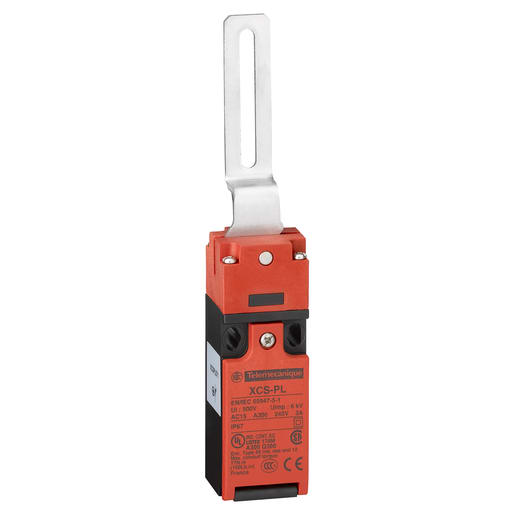 TESENSOR - TEC XCSPL781 Guard switch, TEC Safety switches XCS, XCSPL, elbowed flush lever, centred, 2NC, Pg11