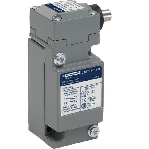 TESENSOR - TEC 9007C54G Limit switch, 9007, 600 V 10amp c +options