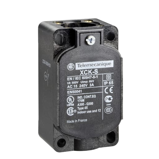 TESENSOR - SQUARED ZCKS9 Limit switch body, Li