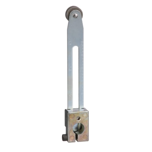 TESENSOR - TEC 9007HA5 limit switch lever arm, 9007C, bendable adjustable lever arm, 0.625 inch diameter roller, 0.25 inch wide roller