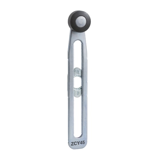 TESENSOR - TEC ZCY45 Limit switch lever, Limit switches XC Standard, ZCY, thermoplastic roller variable length
