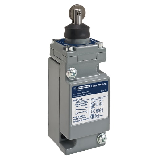 TESENSOR - TEC 9007C62D Limit switch, 9007, 600 V 10amp c +options
