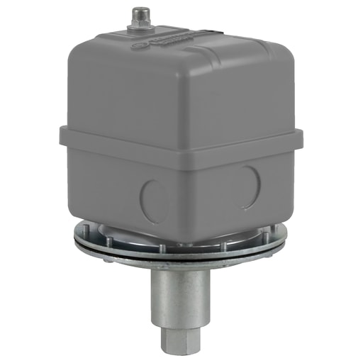 TESENSOR - TEC 9016GVG1J09E Vacuum switch, 9016GVG, electromechanical, adjustable scale, 2 thresholds, Set 3 to 8InHg