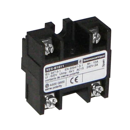 TESENSOR - TEC XESP2051 Limit switch contact block, Limit switches XC Standard, XESP, 1C/O snap action, simultaneous, silver plated