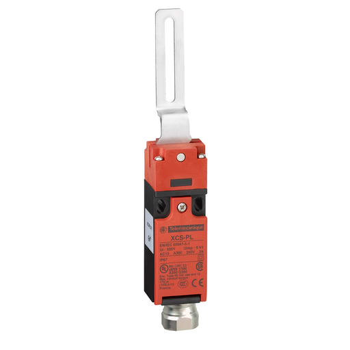 TESENSOR - TEC XCSPL583 Guard switch, TEC Safety switches XCS, XCSPL, elbowed flush lever, centred, 1NC+1 NO -1/2"NPT