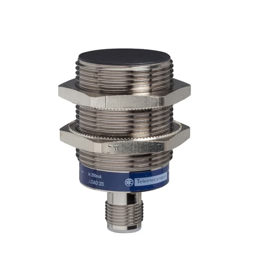 TESENSOR - TES XS530B1PAM12 Inductive proximity sensors XS, inductive sensor XS5 M30, L55mm, brass, Sn10mm, 12...24 VDC, M12