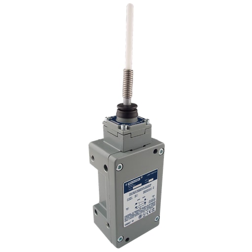 TESENSOR - TEC 9007CR53J NEMA limit switch, 9007C, heavy duty, standard, spring return wobble stick, Delrin, 10A, 600V, 1NO/1NC, NEMA 7/9