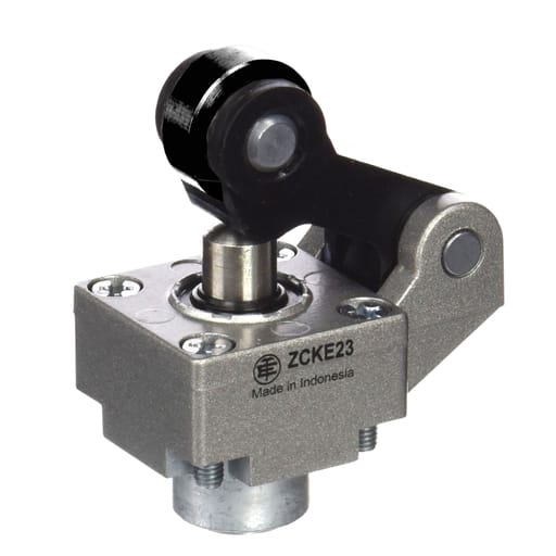 TESENSOR - TEC ZCKE23 Limit switch head, Limit switches XC Standard, ZCKE, steel roller lever plunger