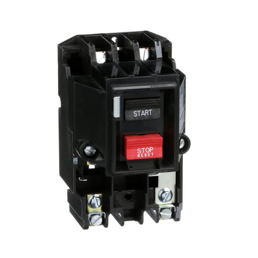Square-D / Schneider - Square D 2510MBO1 230 VAC 18 Amp 2 Hp 2-Pole Open Type Non-Reversing Manual Starter