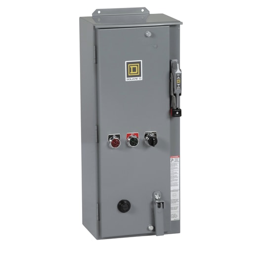 Square-D / Schneider - Square D 8538SDG14V81CFF4T 480/120 VAC 25 Hp 3-Pole NEMA 1 Full Voltage Non-Reversing Combination Starter