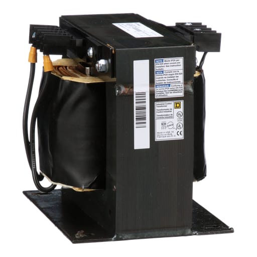 Square-D / Schneider - Square D 9070T1500D4 1500 VA 277 VAC Primary 120 VAC Secondary 1-Phase Control Transformer