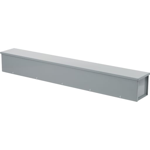 Square-D / Schneider - Square D RDB85 8 x 8 Inch x 5 Foot NEMA 3R 14 Gauge Steel Gray Polyester Powder Coated Raintight Wiring Trough