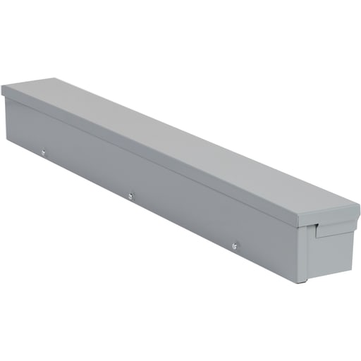 Square-D / Schneider - Square D RDB43 4 x 4 Inch x 3 Foot NEMA 3R 16 Gauge Steel Gray Polyester Powder Coated Raintight Wiring Trough