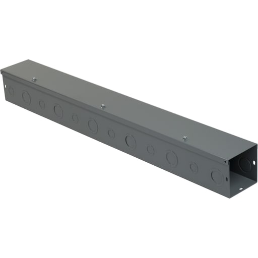 Square-D / Schneider - Square D LDB43KO 4 x 4 Inch x 3 Foot NEMA 1 14 Gauge Steel Hinged Cover Wireway