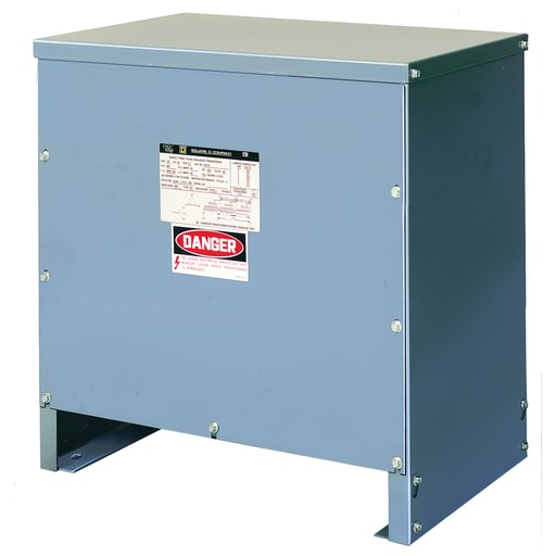 Square-D / Schneider - Square D 45T6HNV 45 kVa 480 VAC Delta Primary 240 VAC Delta Secondary Dry Type General Purpose Transformer