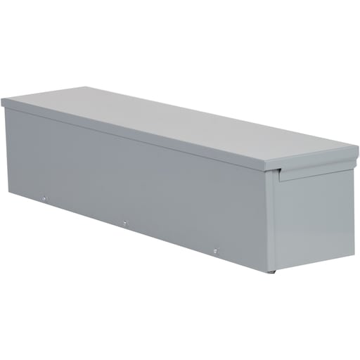 Square-D / Schneider - Square D RDB83 8 x 8 Inch x 3 Foot NEMA 3R 14 Gauge Steel Gray Polyester Powder Coated Raintight Wiring Trough