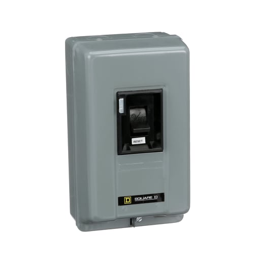 Square-D / Schneider - Square D 2510TCG1 230 VAC 27 Amp 3 Hp 2-Pole NEMA 1 Surface Mount Non-Reversing Manual Starter