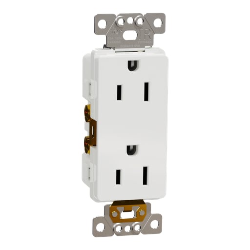 Square-D / Schneider - SQD SQR44111WH Socket-outlet, X Ser