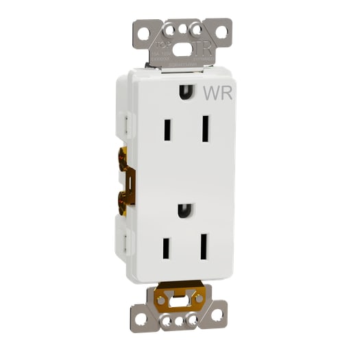 Square-D / Schneider - SQD SQR44114WH Socket-outlet, X Ser