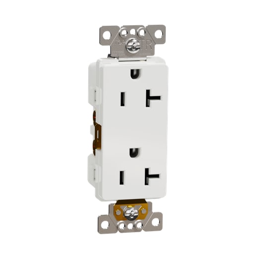 Square-D / Schneider - SQD SQR44203WH Socket-outlet, X Ser