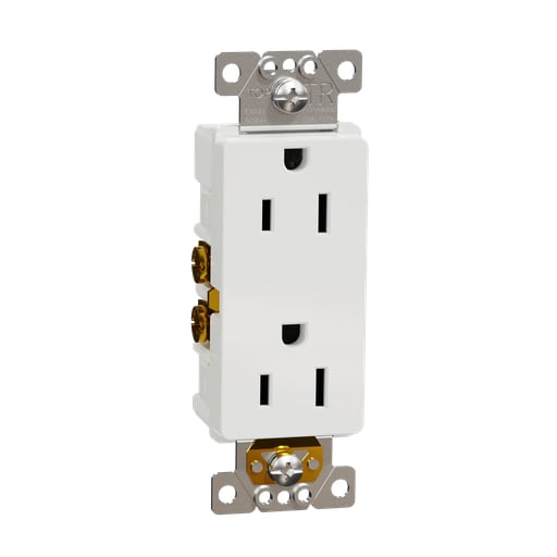 Square-D / Schneider - SQD SQR44102WH Socket-outlet, X Ser