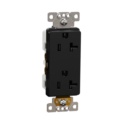 Square-D / Schneider - SQD SQR44201BK Socket-outlet, X Ser