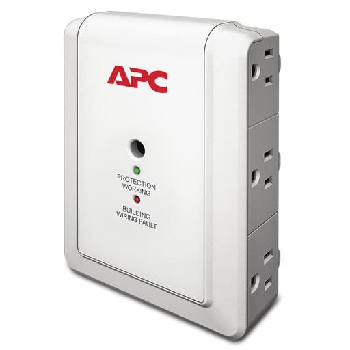 American Power Conversion - SQUARED P6W APC Essential SurgeArre
