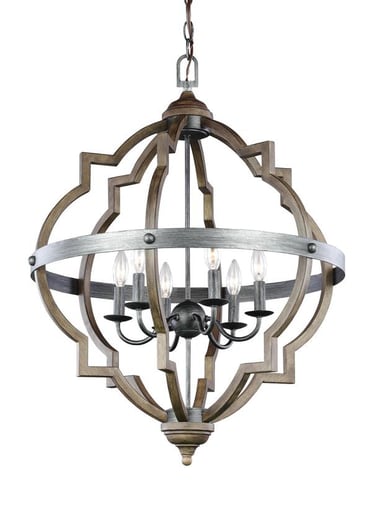 SEAGULL - SEA 5124906-846 SIX LIGHT HALL / FOYER